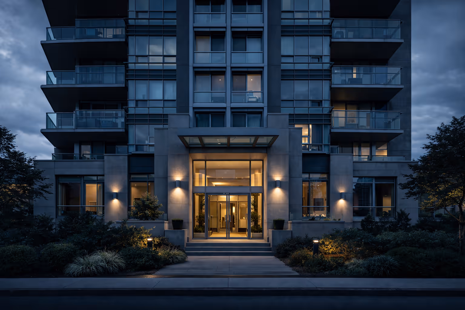 Condominium exterior